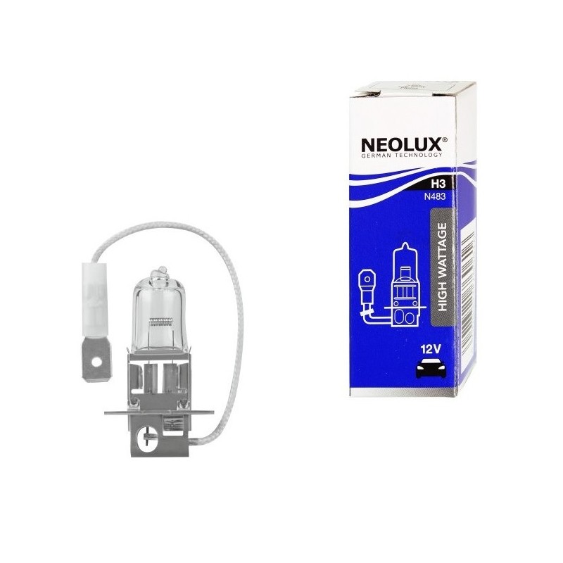 Foco Halógeno Neolux N483 H3 12V 100W 3200K