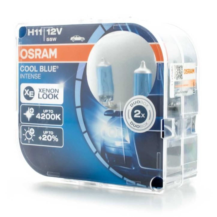 Kit Halógeno Osram 64211CB H11 12V 55W 3850K