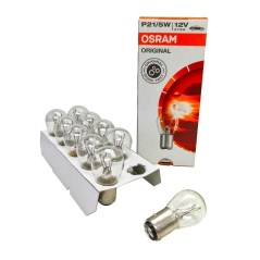 Foco Miniatura Osram 7528 P21/5W 12V 21/5W (10Pzas/Caja)