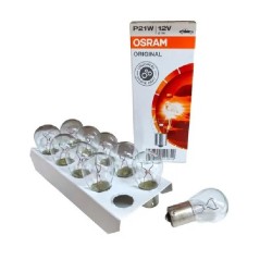 Foco Miniatura Osram 7506 P21W 12V 21W (10Pzas/Caja)