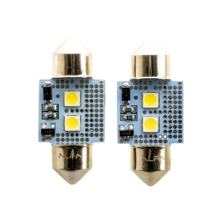 Foco Miniatura led Alfa C5W 12V 1W 6000K