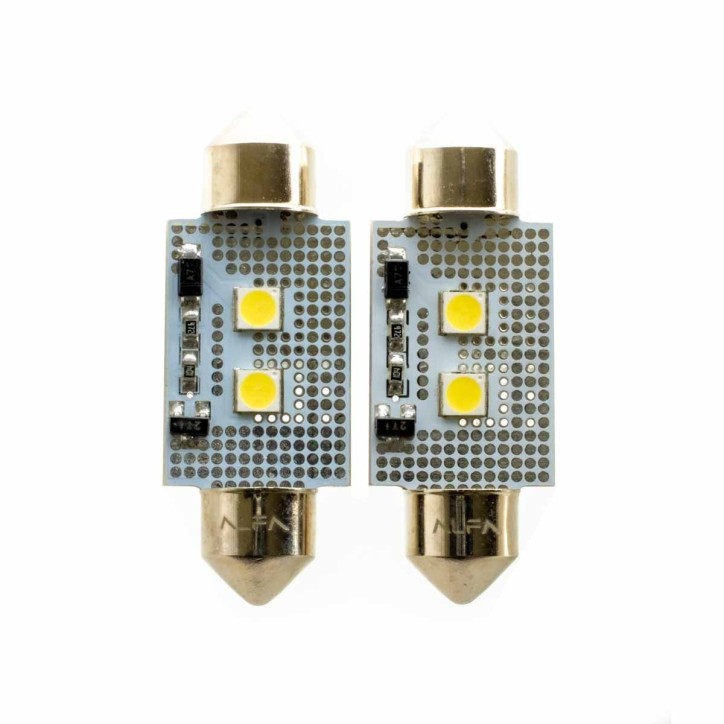 Foco Miniatura led Alfa C5W 12V 1W 6000K