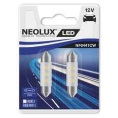 Kit Miniatura led Neolux NF6441CW-02B C5W 12V 0.5W 6000K