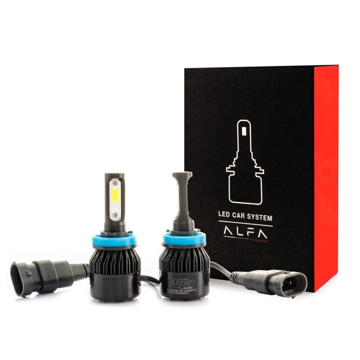 Kit Led Alfa S2 H11 9V 28W 6500K