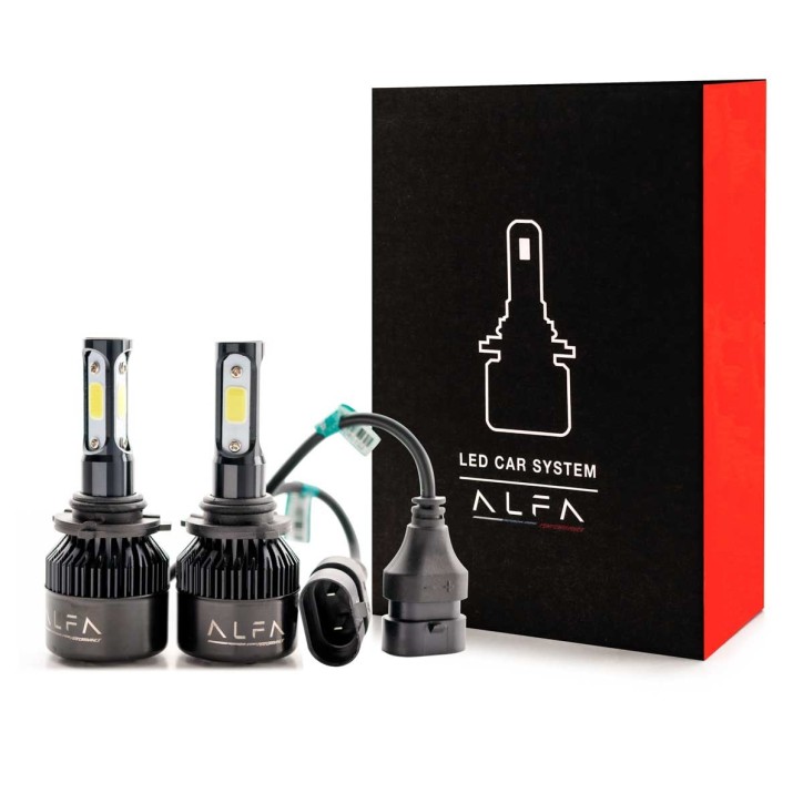 Kit Led Alfa S3 9006 HB4 9V 36W 6500K