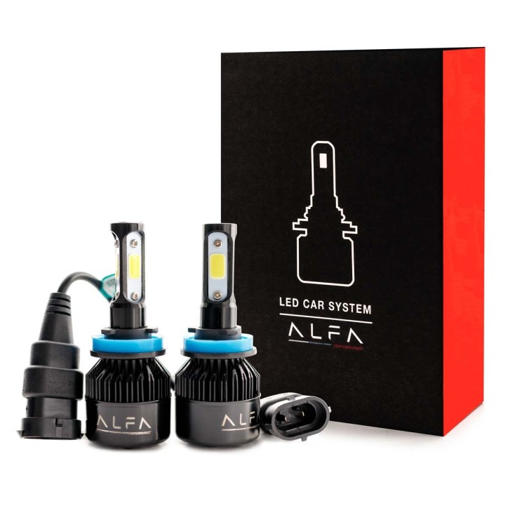 Kit Led Alfa S3 H11 9V 36W 6500K