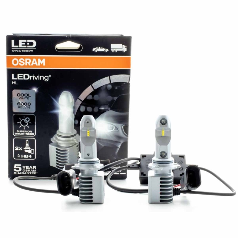 Kit Led Sylvania 9006SL.BX2 9006 HB4 12V 12W 6000K