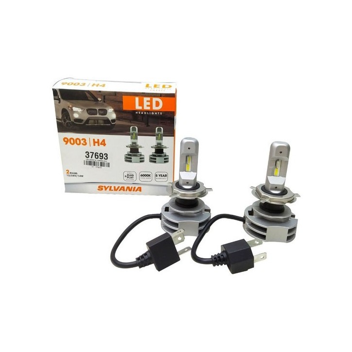 Kit Led Sylvania 003SL.BX2 9003 HB2 H4 12V 13W 6000K