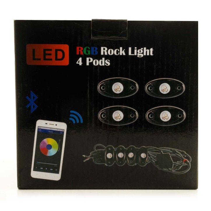 Kit Iluminación Exterior Alfa para 4 zonas RGB