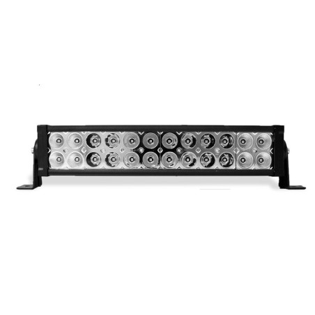 Barra Led Alfa Slim Recta 13" 2x12 Leds 72W 9/32V