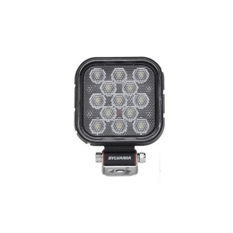 Faro Led Sylvania Cuad Pod Rugoso 4" 14Led 15W 12/24V 2100lm