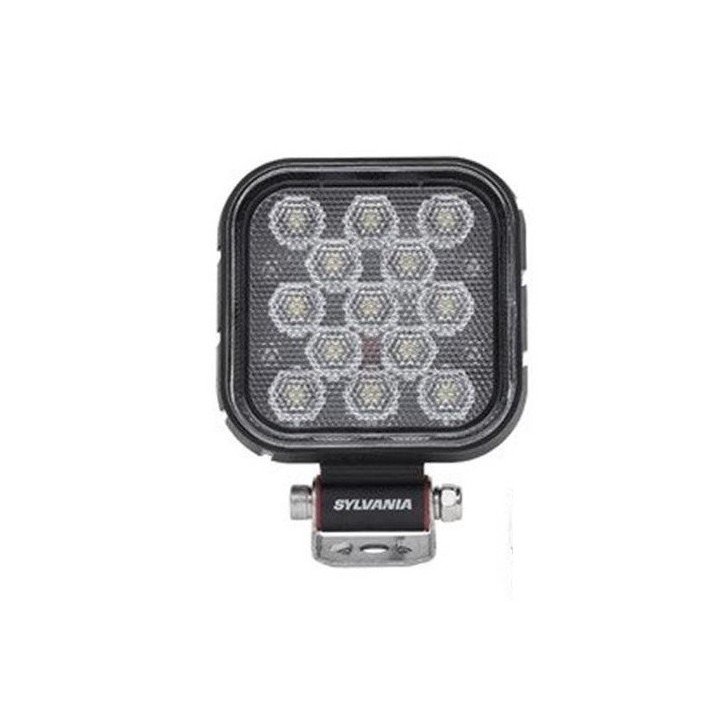 Faro Led Sylvania Cuad Pod Rugoso 4" 14Led 15W 12/24V 2100lm