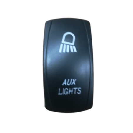 Switch Alfa para luces auxiliares Luz Azul