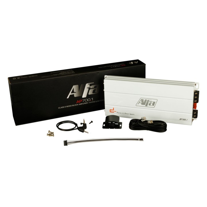 Amplificador Alfa 1 Canal 700W PMPO