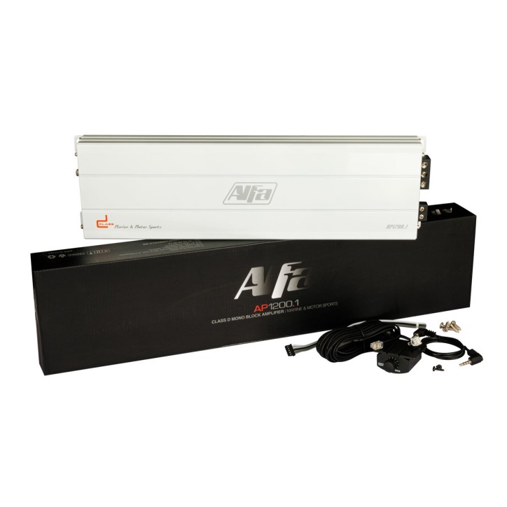 Amplificador Alfa 1 Canal 1200W PMPO