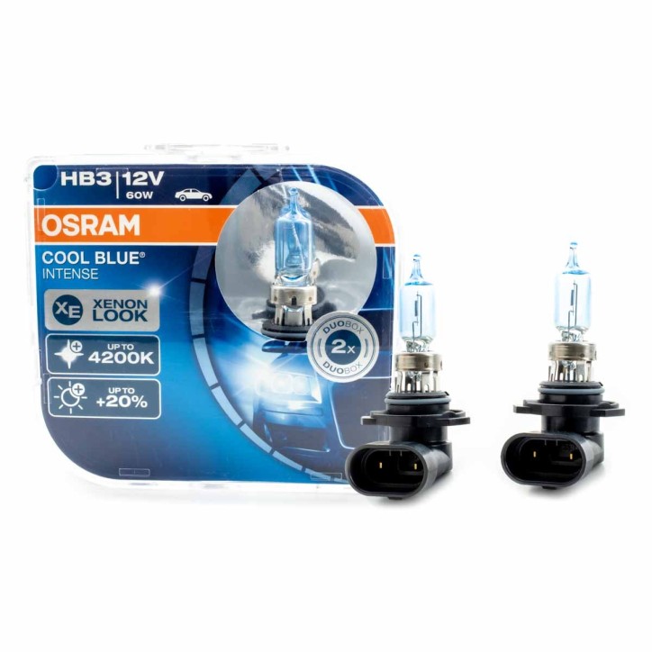 Kit Halógeno Osram 9005CBI 9005 HB3 12V 60W 4200K