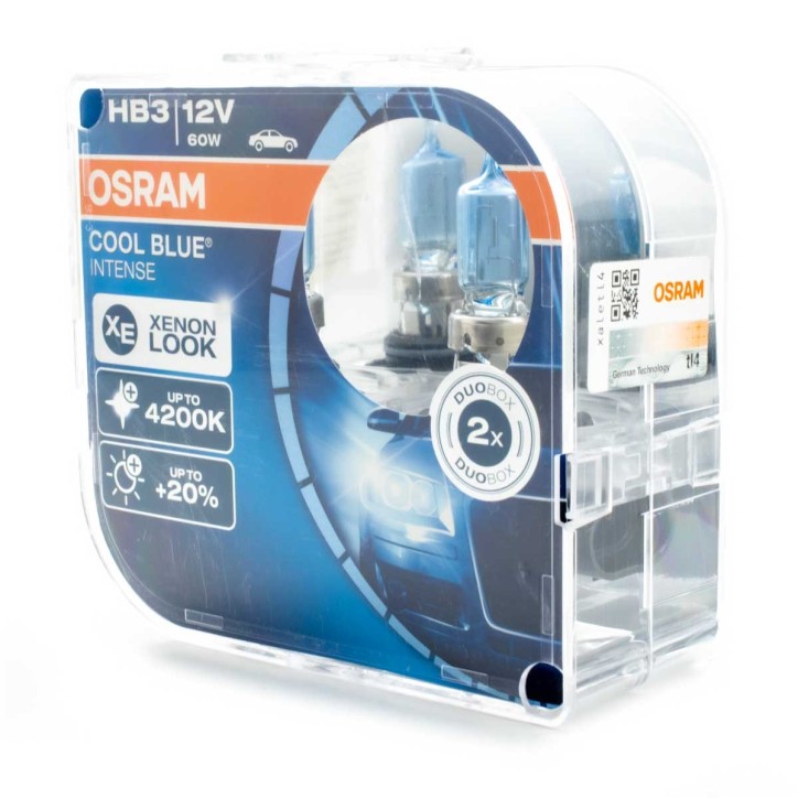 Kit Halógeno Osram 9005CBI 9005 HB3 12V 60W 4200K