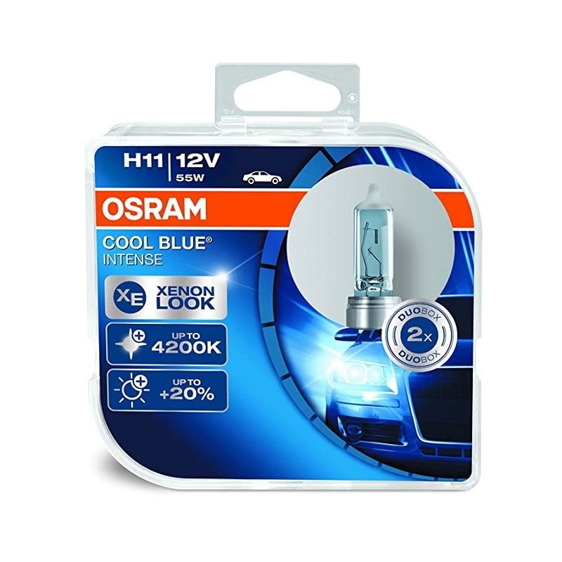 Kit Miniatura led Osram 64211CBI H11 12V 62W 3850K