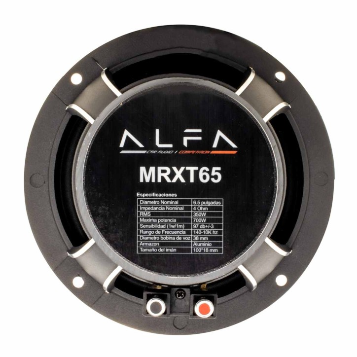 Bocina Alfa XT 6.5in 350W RMS 4Ohm