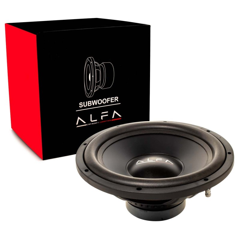 Subwoofer Alfa CT 12in 300W RMS Dual 2Ohm