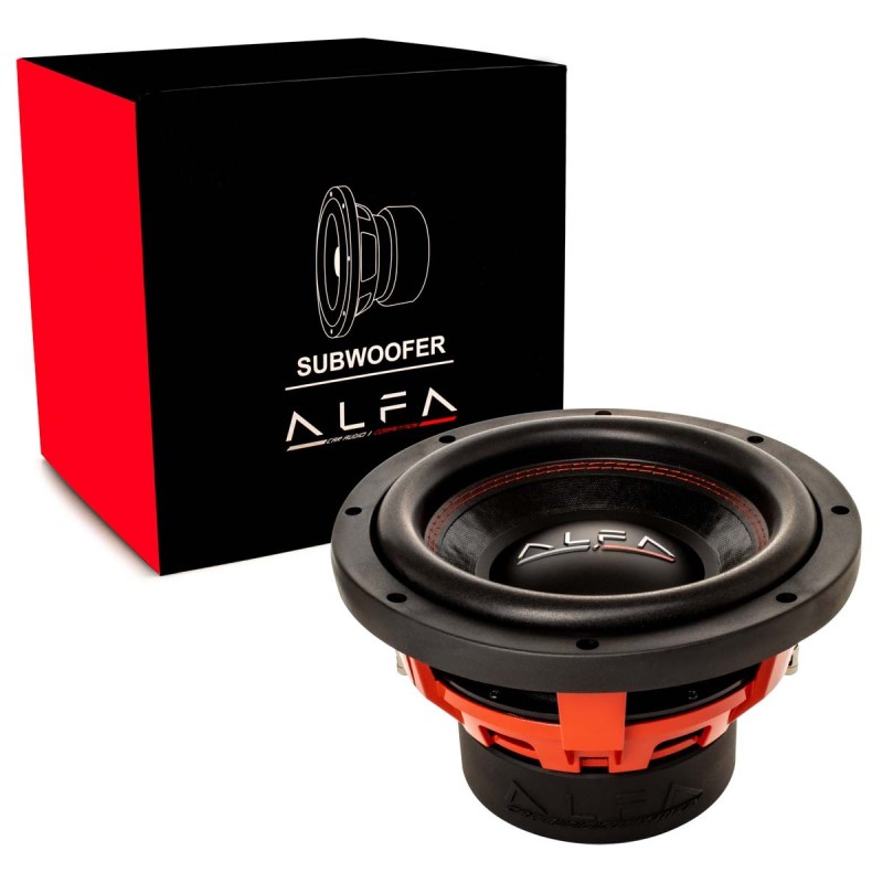 Subwoofer Alfa ST 10in 600W RMS Dual 4Ohm