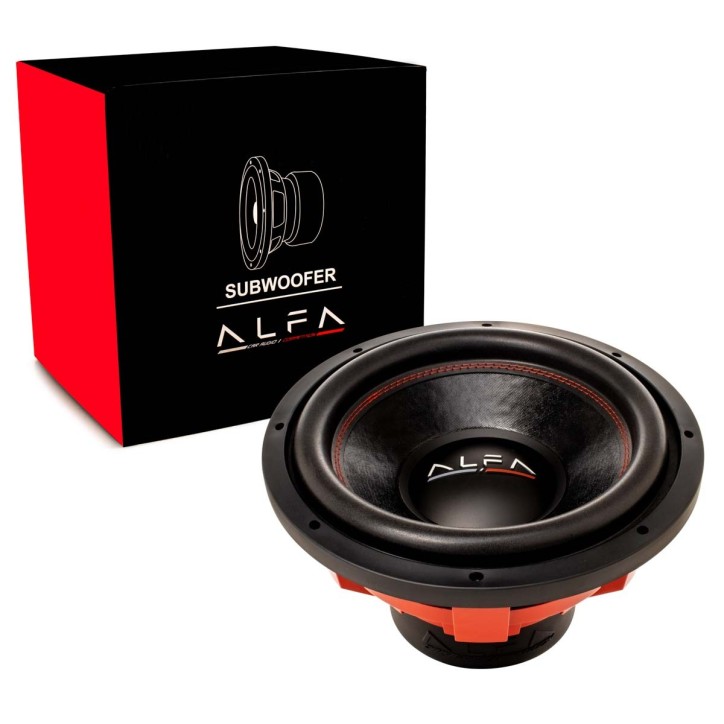 Subwoofer Alfa ST 12in 600W RMS Dual 2Ohm