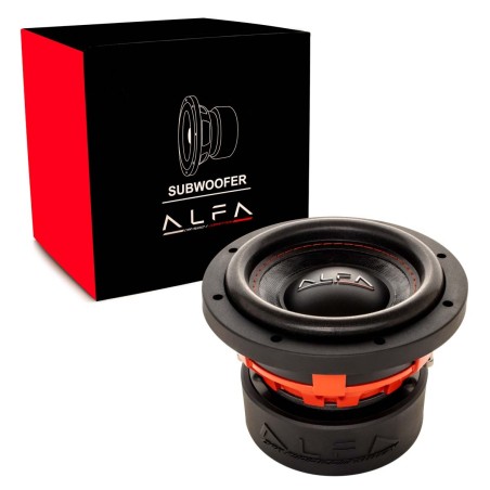 Subwoofer Alfa ST 6.5in 300W RMS Dual 2Ohm