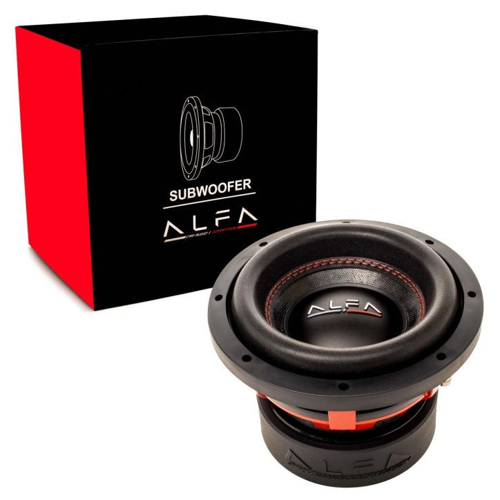 Subwoofer Alfa ST 8in 500W RMS Dual 2Ohm